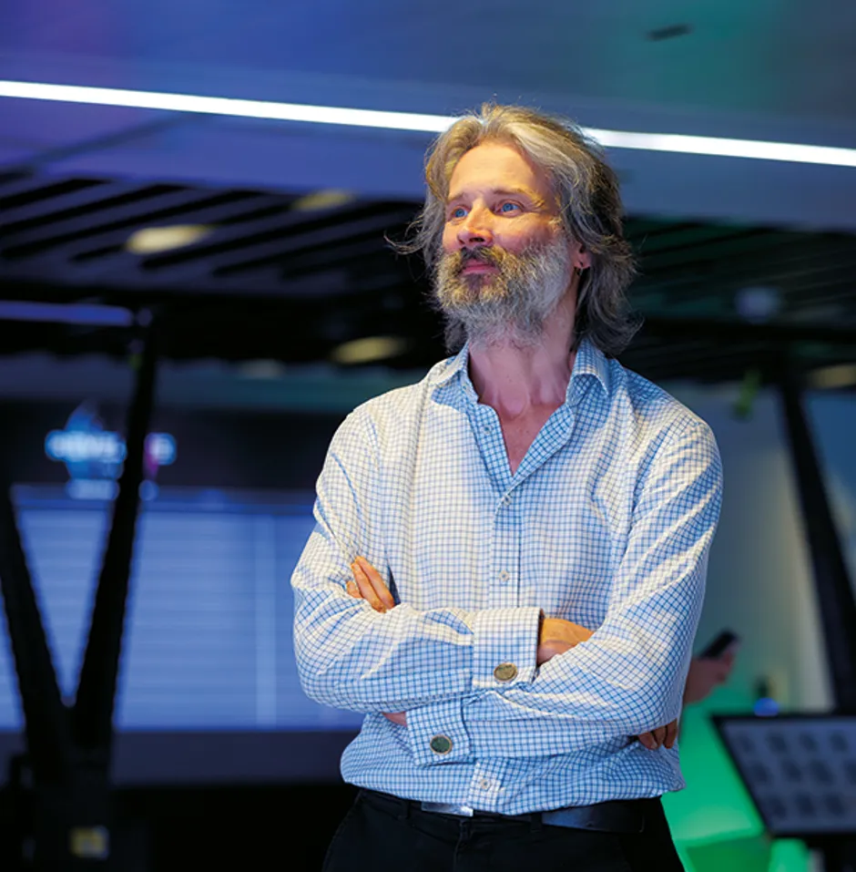 Bart Bream, Group Chief Technology Officer at Clarksons, at the 2025 charity giving day