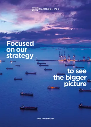  Cover of the Clarksons Annual Report 2025 