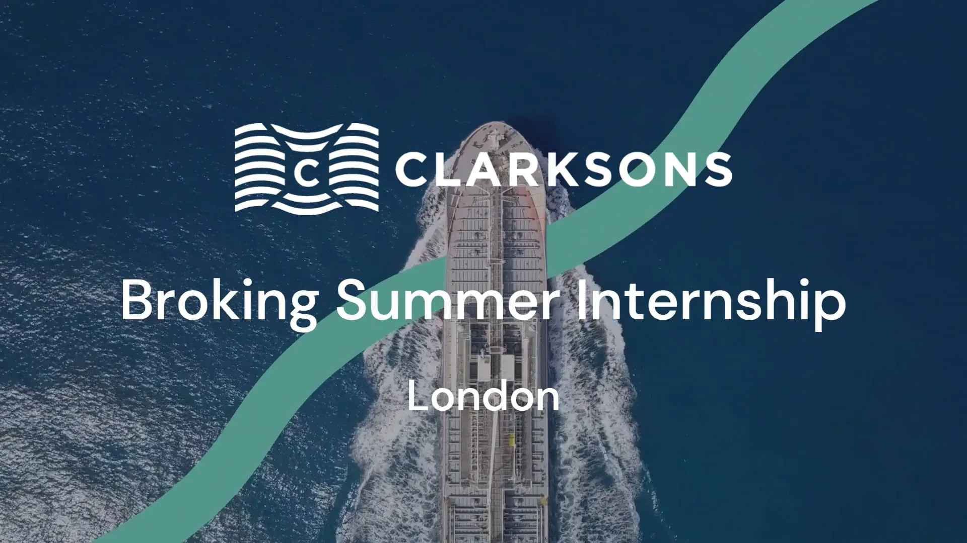 Clarksons broking summer internship