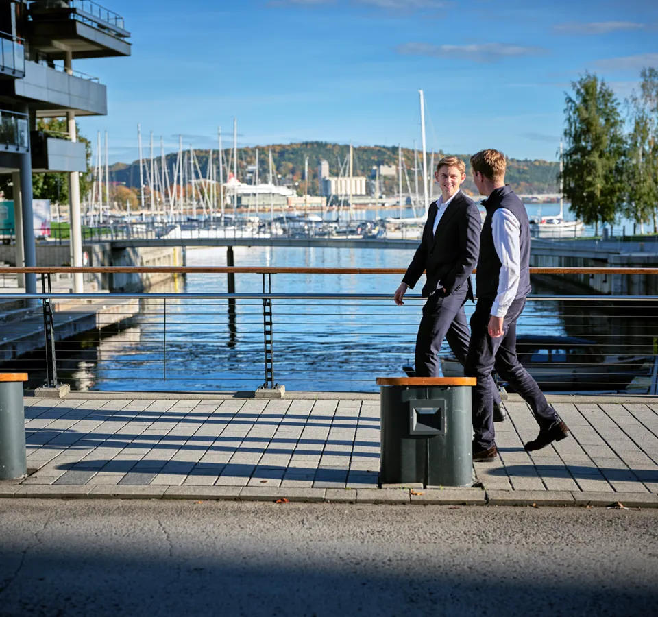 Clarksons colleagues in the Oslo office