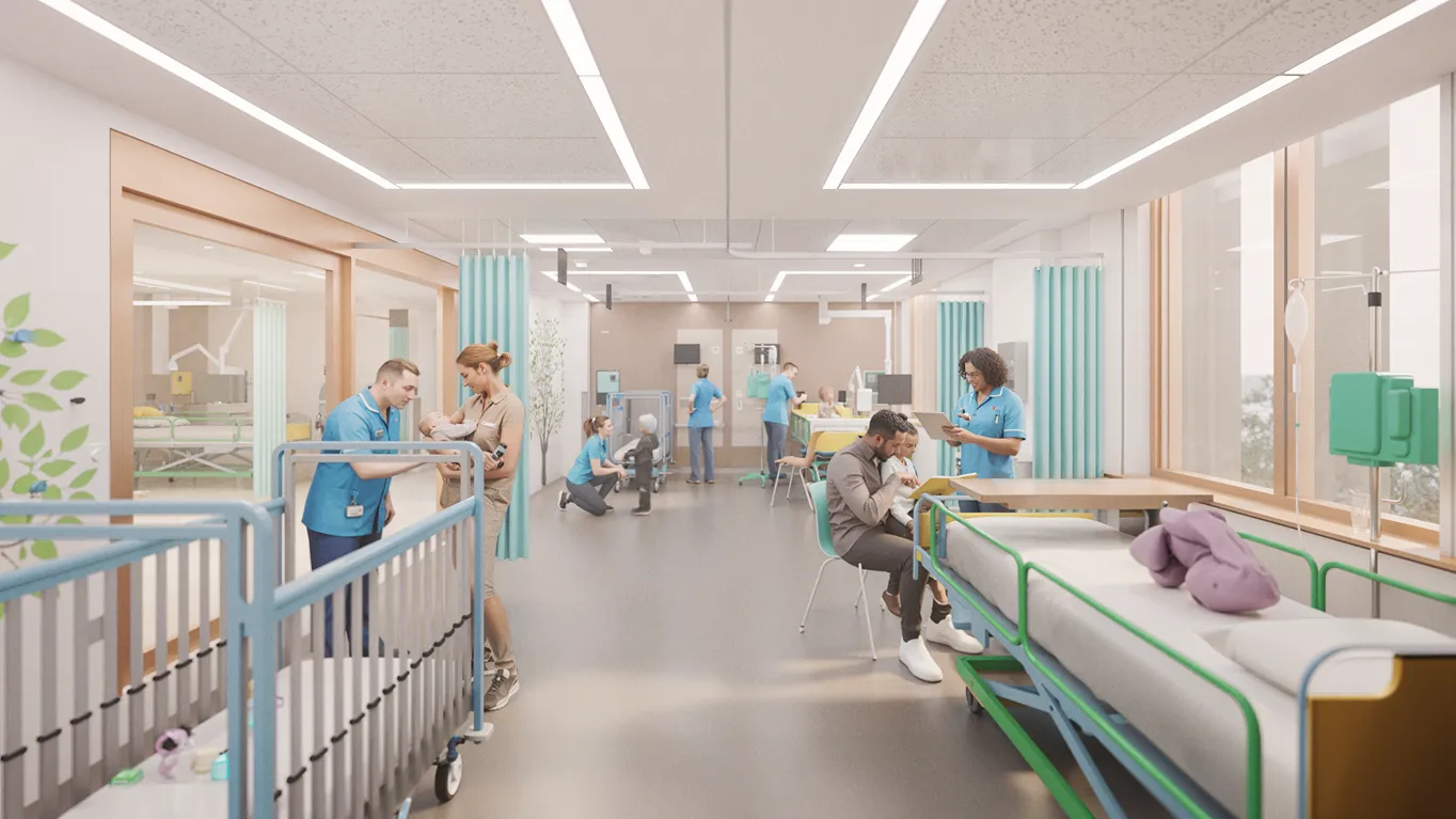 Day care unit at Great Ormond Street Hospital